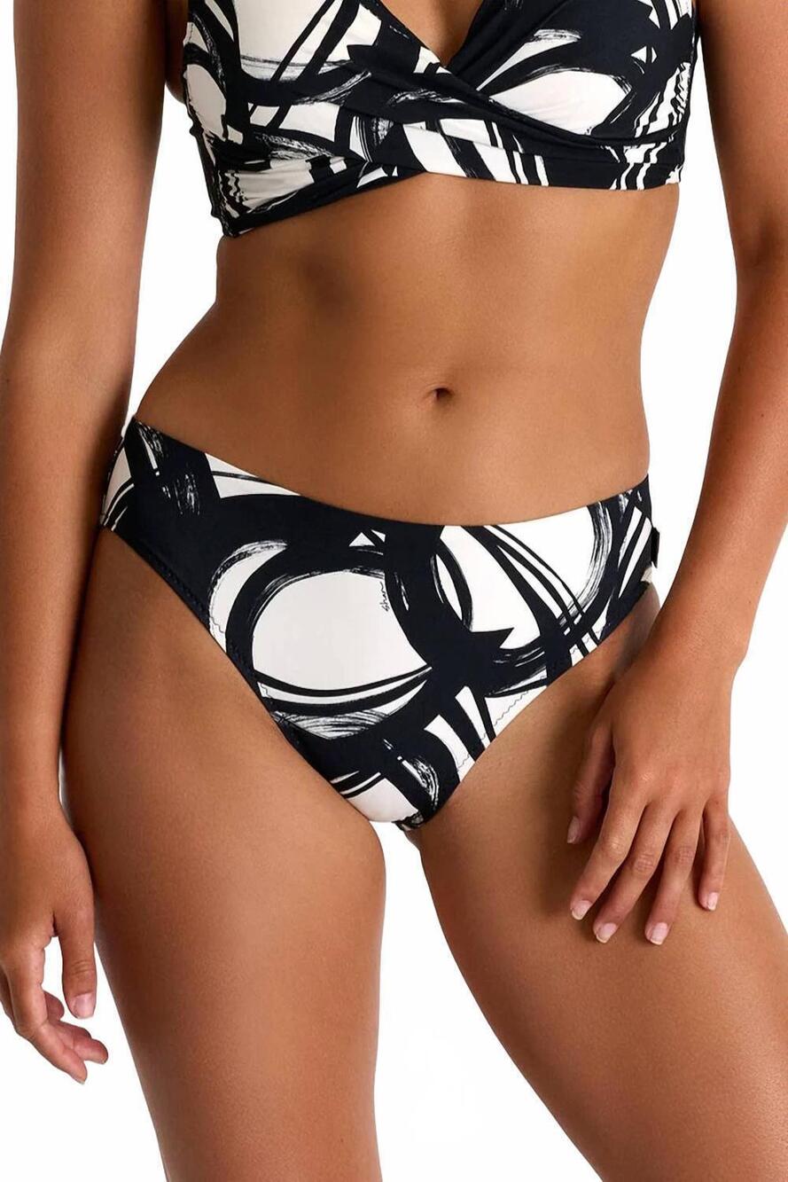 NEW SHAN women's high waist swimsuit bottom in luna